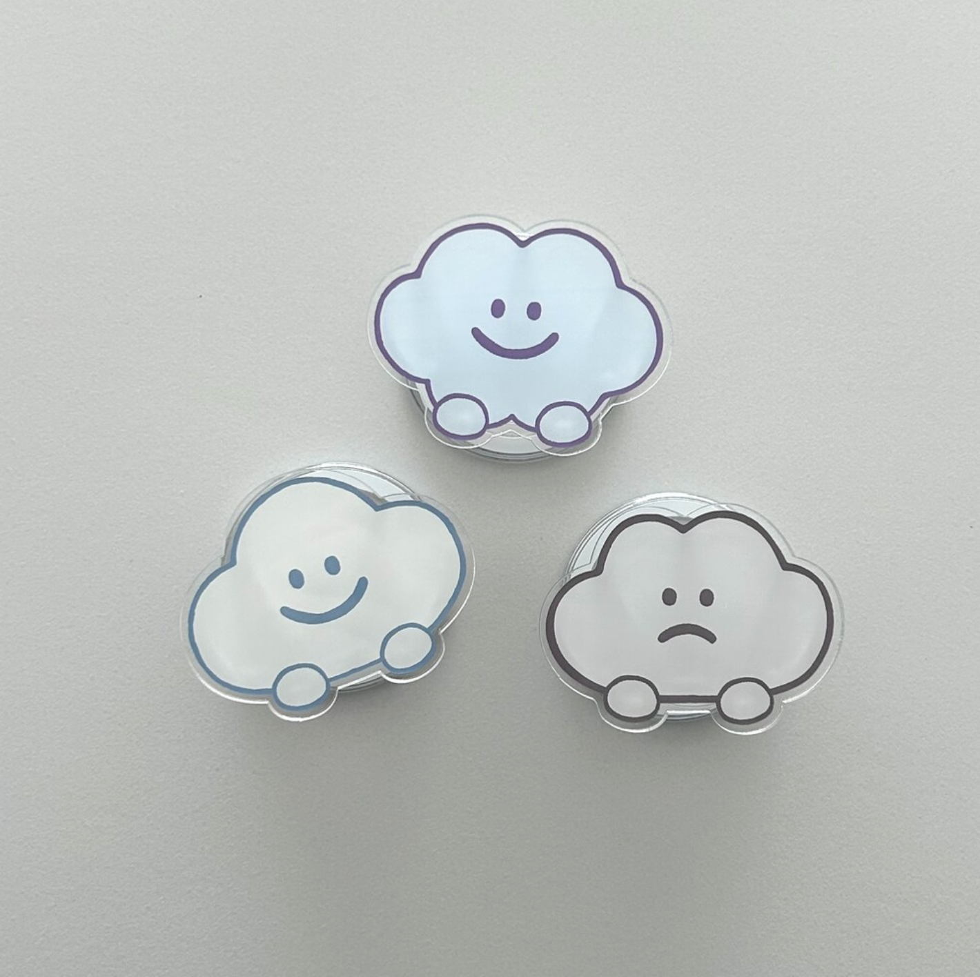 ｜skyfolio｜ Peekaboo Cloud MagSafe Grip Tok