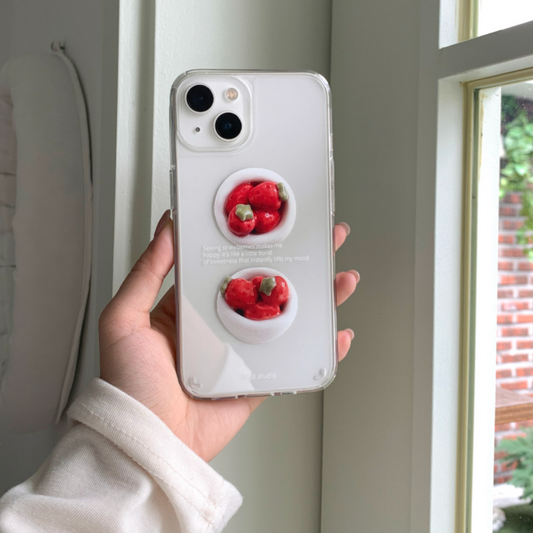 ｜flo.d studio｜ Strawberry Bowl Case