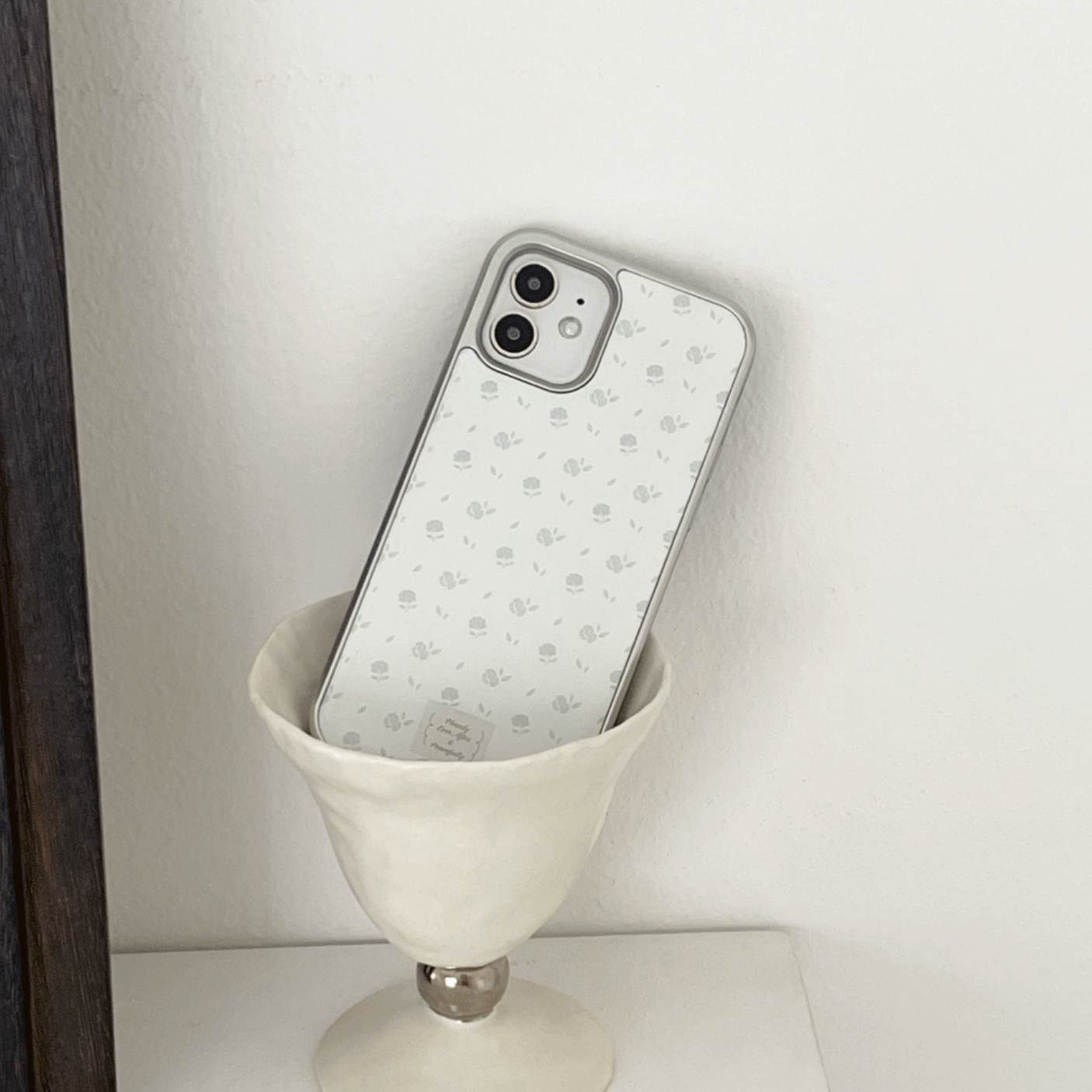 ｜pleazly｜ Heather Silver Epoxy Bumper