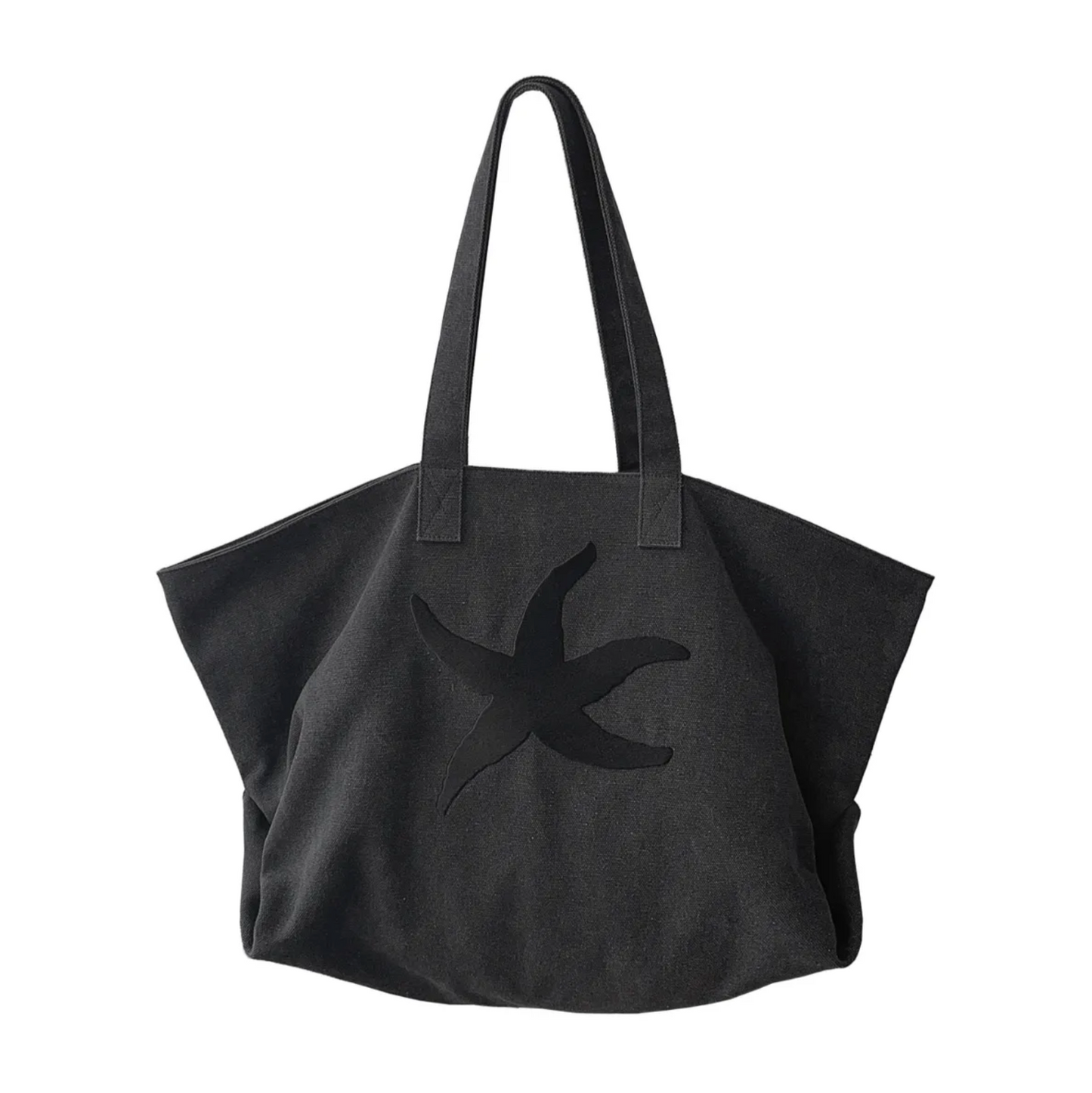 ｜THE COLDEST MOMENT｜ TCM Starfish Tote Bag (Black)