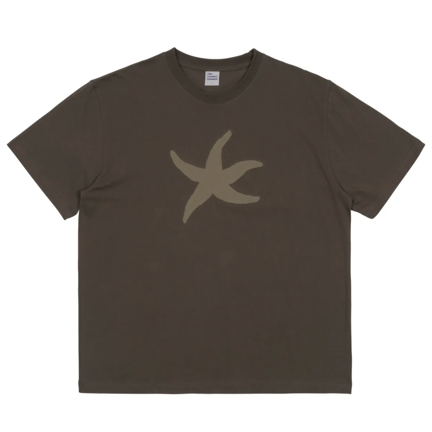 ｜THE COLDEST MOMENT｜ TCM Vintage Starfish T (Brown)