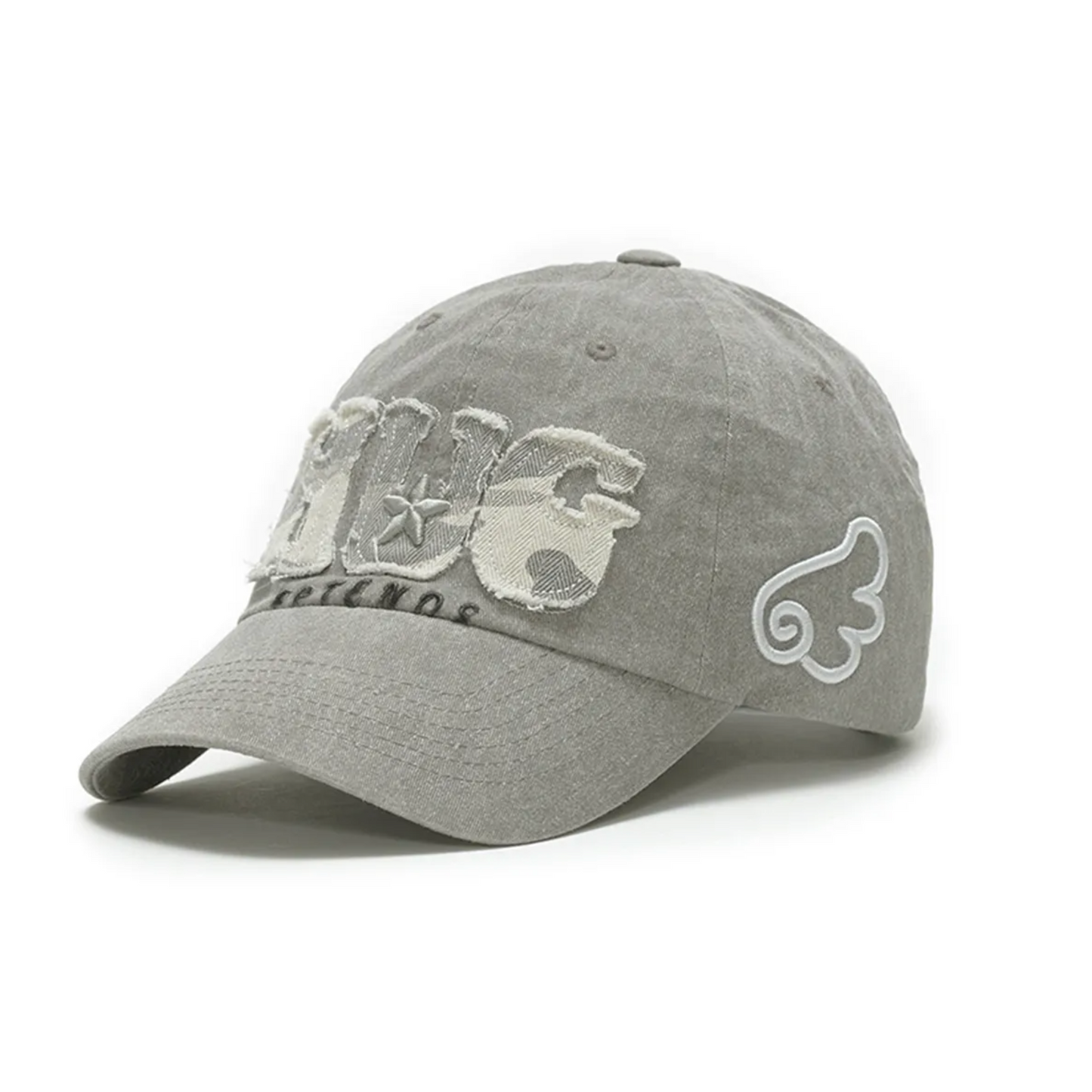 ｜HUG YOUR SKIN｜ Hug Friends Cap (Light Grey)