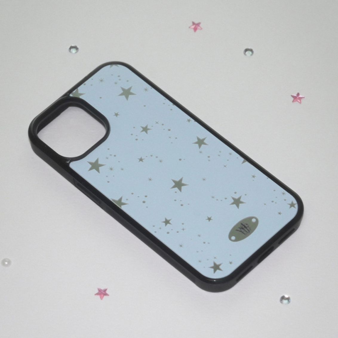 ｜WATERJEAN｜ Starry Night Bumper Case (White, Blue, Pink)