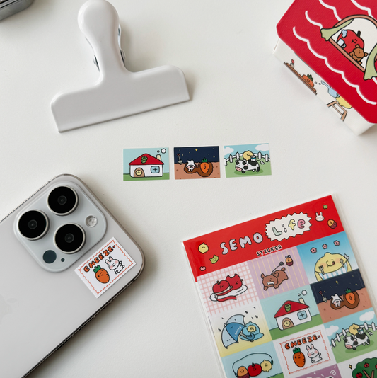 ｜second morning｜ Semo Life Sticker