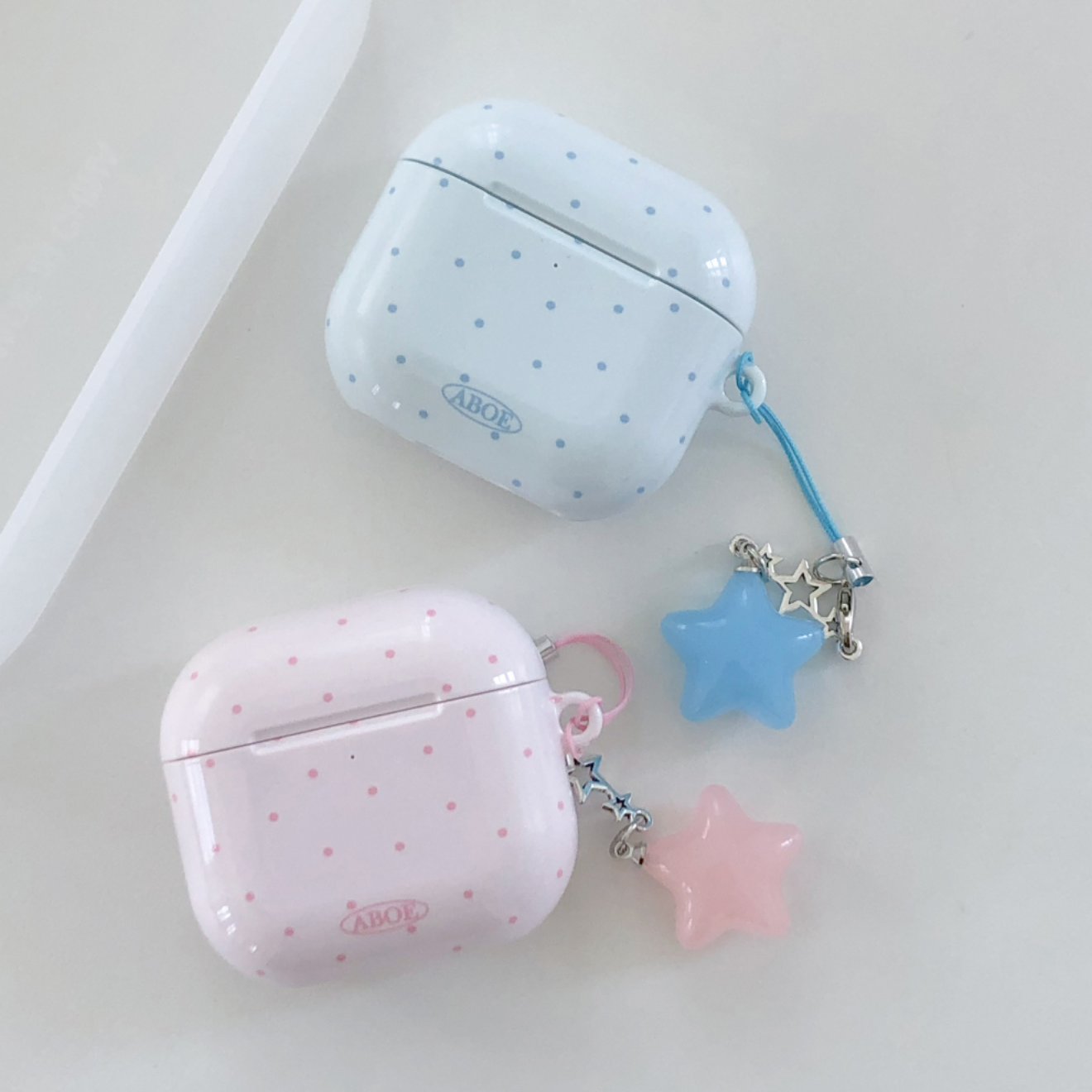｜ABOE｜ BABYBLUE MINI DOT Airpods Case