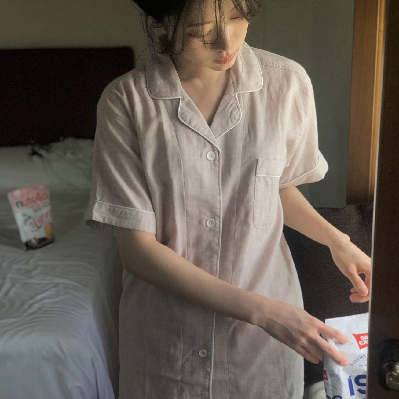 ｜SLOWAND｜ ONLY SLOW Home & Natural Pajama Set