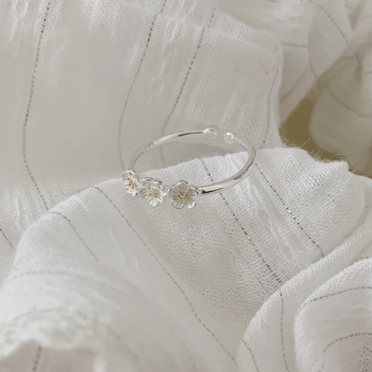 ｜SOYE PI-NE｜ Roa Flower Open Ring