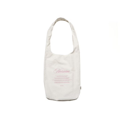 ｜NOIRNINE｜ Stripe Eco Bag ｜IVORY｜
