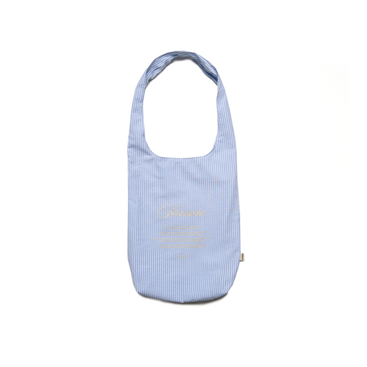 ｜NOIRNINE｜ Stripe Eco Bag ｜BLUE｜