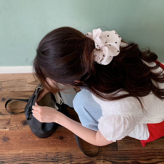 ｜SOYE PI-NE｜ Brunch Flower Big Scrunchy