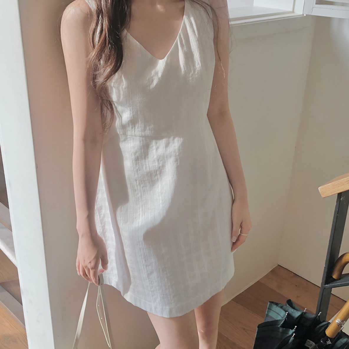 ｜SLOWAND｜ # SLOWMADE Two-Type Pure Mood Dress