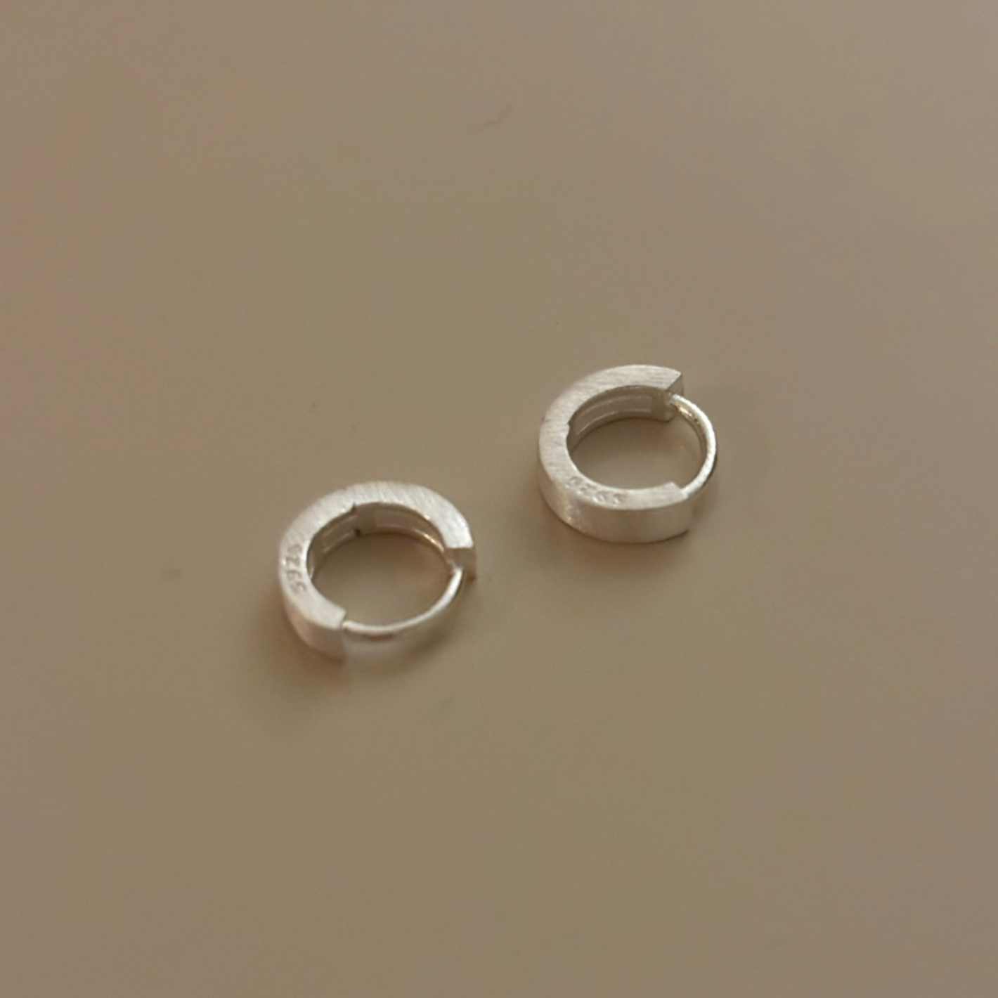 ｜urbantout｜ ｜silver 925｜ Matte Basic Earrings