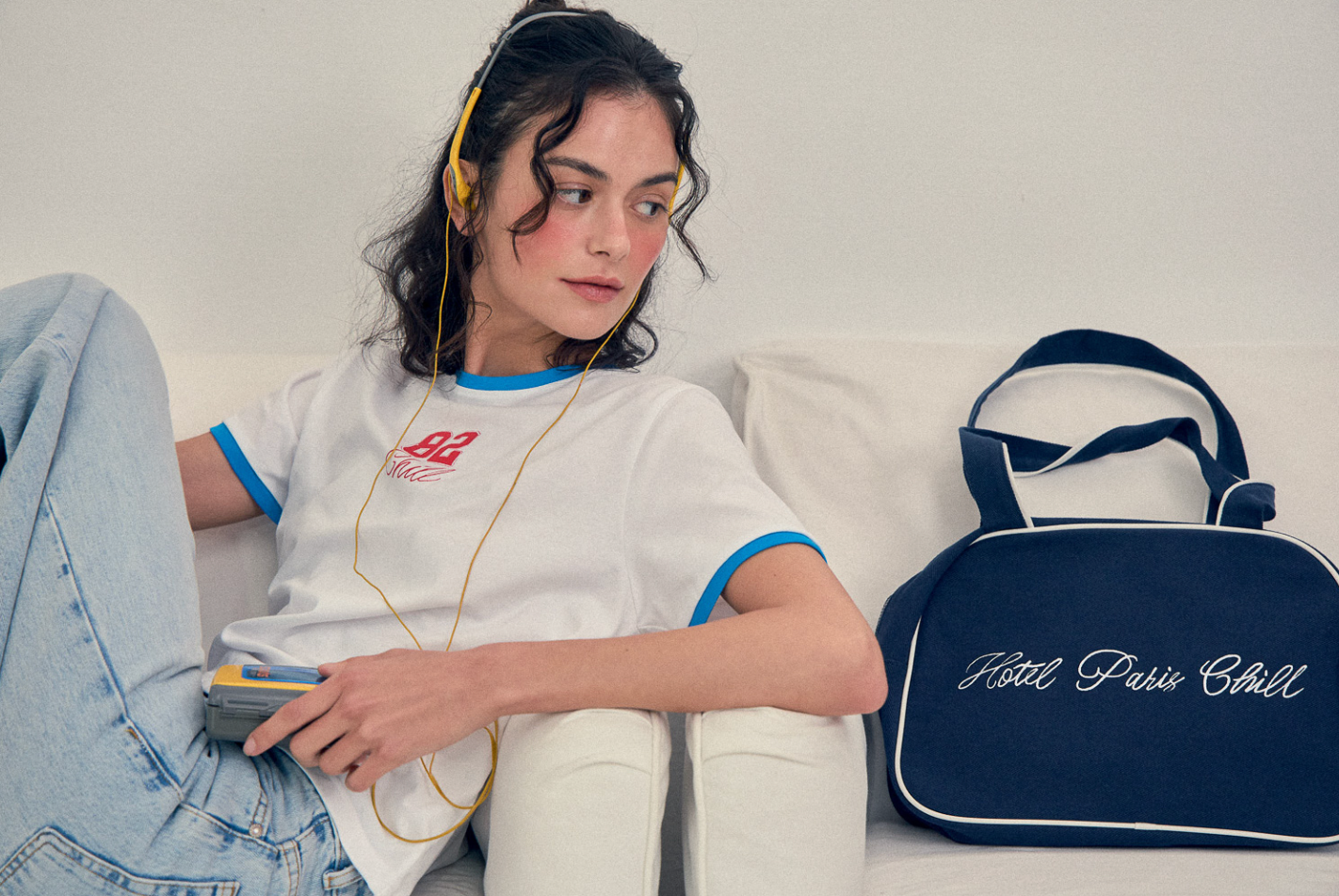 ｜HOTEL PARIS CHILL｜ Old School Carry On Bag (3colour)