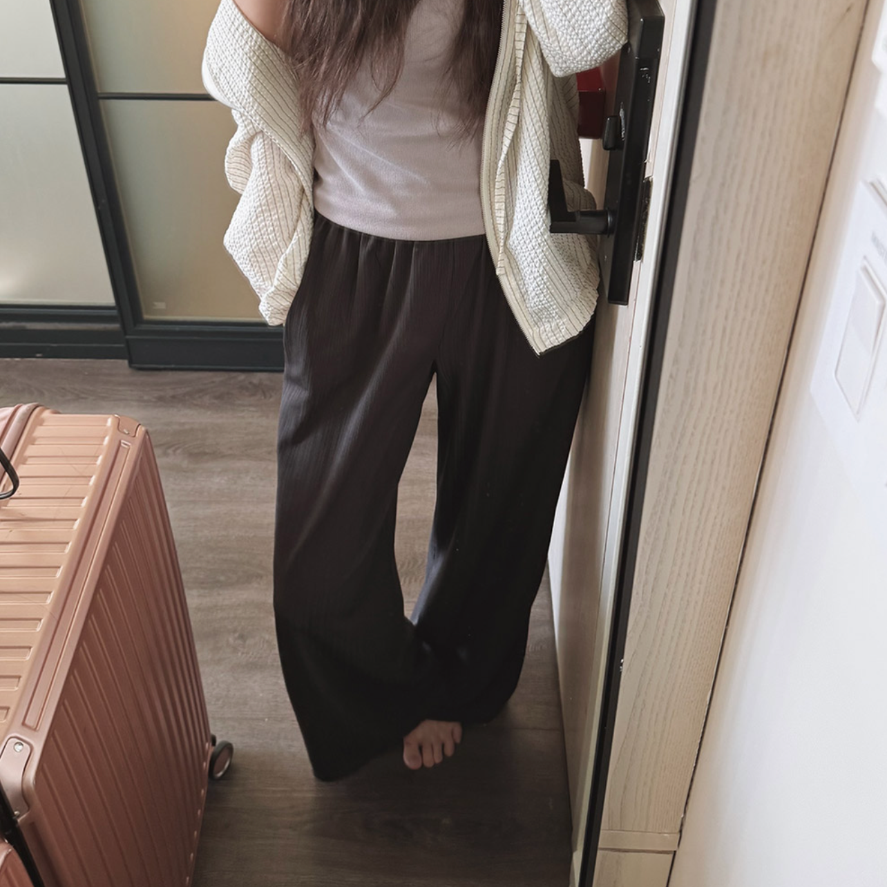 ｜SLOWAND｜ # SLOWMADE Ice Coolings Cover Fit Sweat Pants