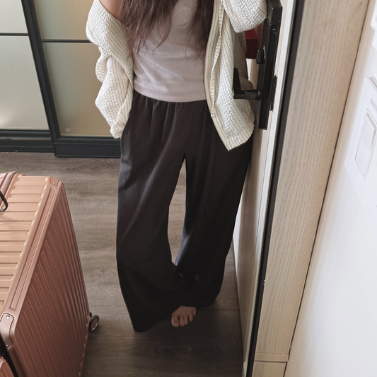 ｜SLOWAND｜ # SLOWMADE Ice Coolings Cover Fit Sweat Pants