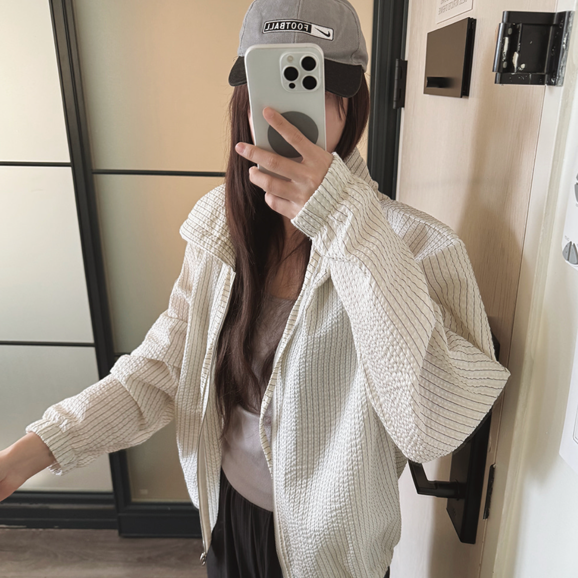 ｜SLOWAND｜ # SLOWMADE Cool Mute Windbreaker