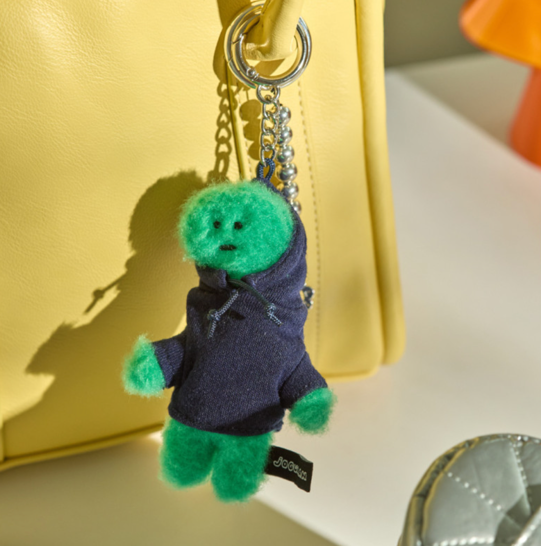 ｜JOGUMAN STORE｜ Brachio Throw Away Flush Keyring (Hoodie)