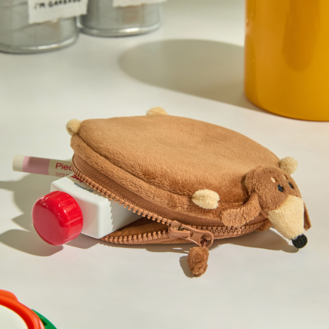 ｜JOGUMAN STORE｜ Woody Throw Away Flat Pouch