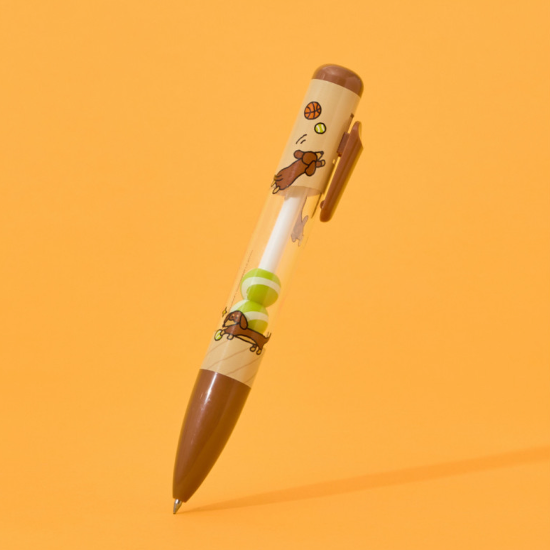 ｜JOGUMAN STORE｜ Woody Throw Away Beads Ball Pen