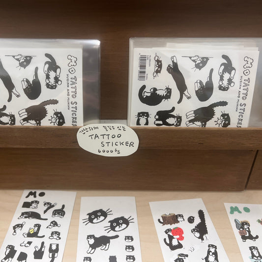 ｜HUGINN AND MUNINN｜ Tattoo Sticker