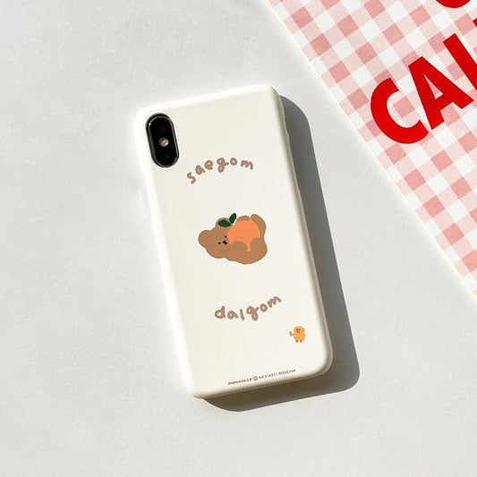 ｜MOMO CASE｜ 409 새곰달곰뒹굴 Phone Case