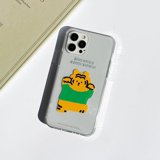 ｜MOMO CASE｜ 437 컴다운호랑 Jelly Case