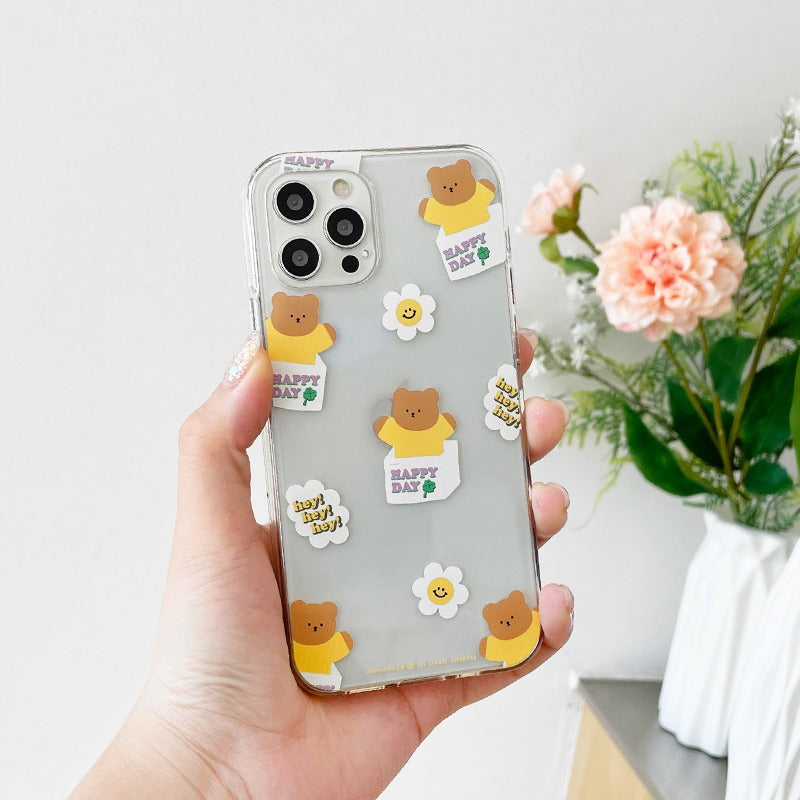｜MOMO CASE｜ 441 Hey!베어 Jelly Case