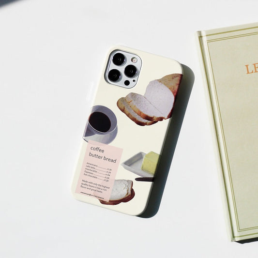 ｜MOMO CASE｜ 445 Cafe Set Phone Case