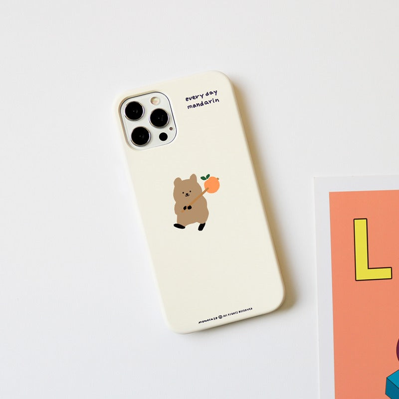 ｜MOMO CASE｜ 446 만다린잡쿼 Phone Case