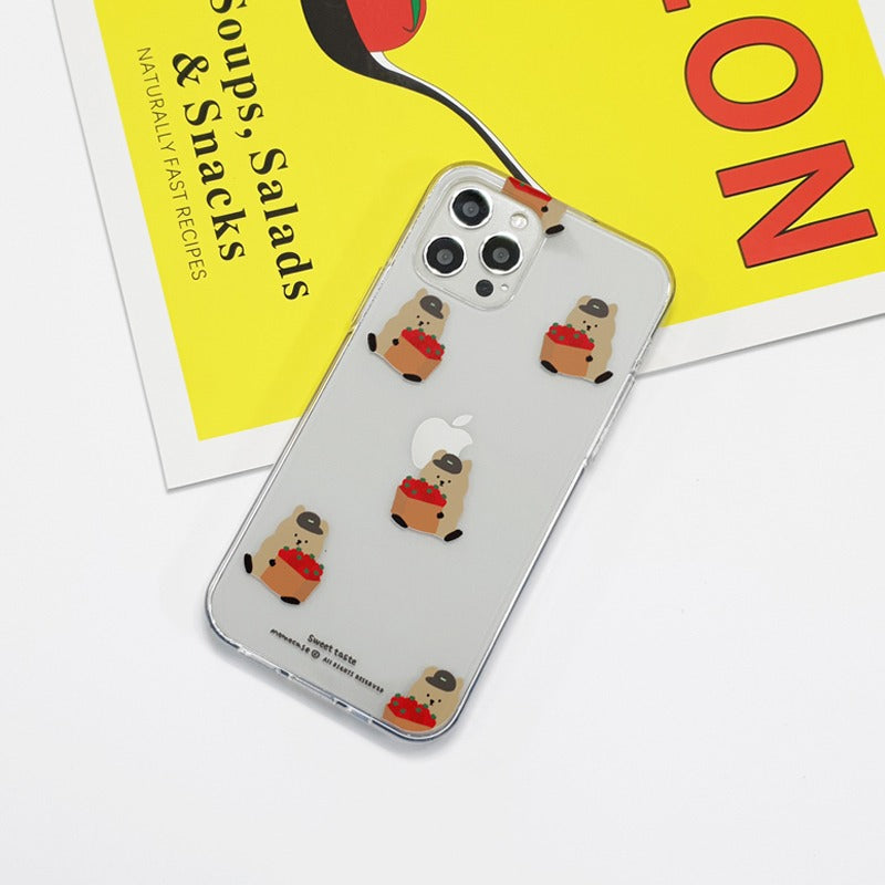 ｜MOMO CASE｜ 450 베리스윗쿼카 Jelly Case