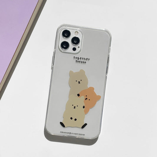 ｜MOMO CASE｜ 454 쿼카트리오 Jelly Case