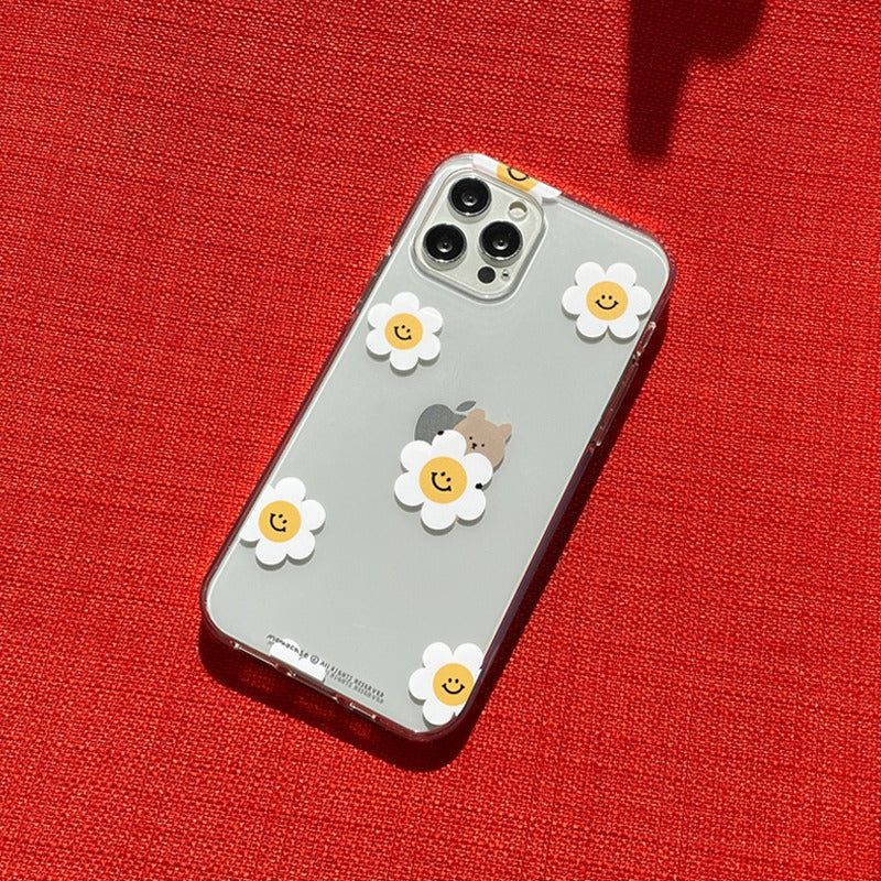 ｜MOMO CASE｜ 457 플라워쿼카 Jelly Case