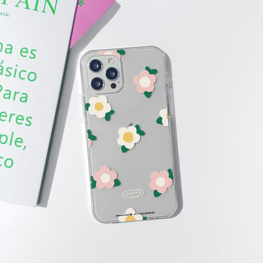 ｜MOMO CASE｜ 462 체크카모마일 Jelly Case