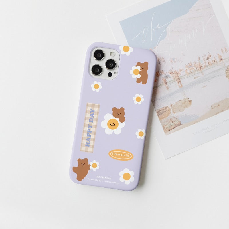 ｜MOMO CASE｜ 463 해피데이베어 Phone Case