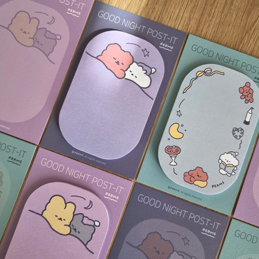 ｜PERMS｜ Good Night Post-it