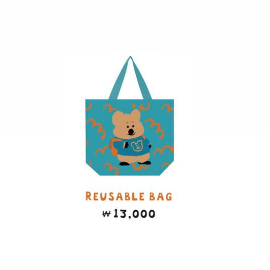 ｜Dinotaeng｜ Quokka in School Reusable Bag