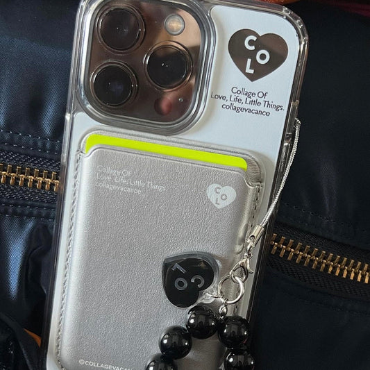 ｜collagevacance｜ Heart Logo MagSafe Case (3type)