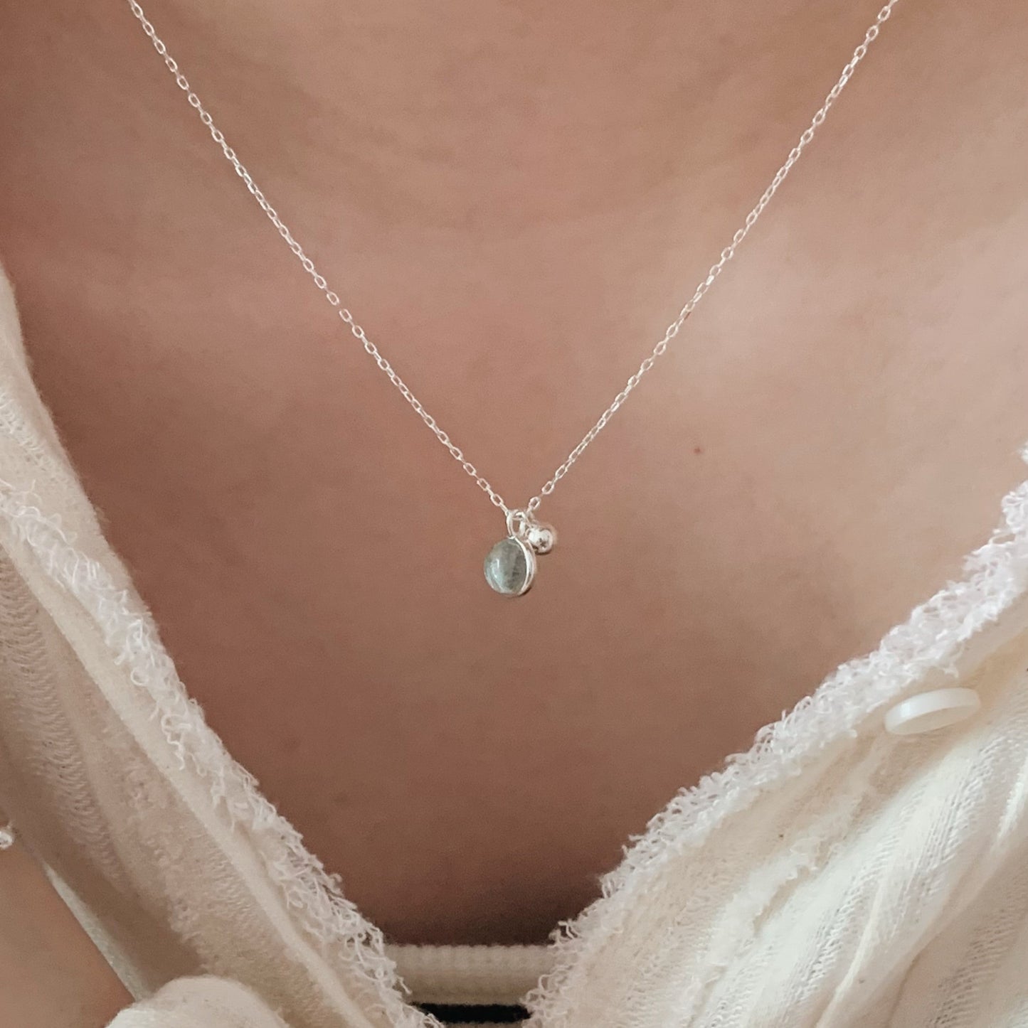 ｜Forimyme｜ Water Silver Necklace