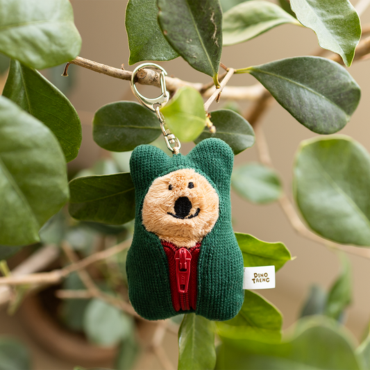 ｜Dinotaeng｜ Quokka in Sleepingbag keychain