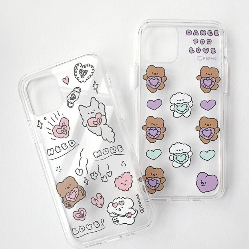 ｜PERMS｜ About Love Jelly Hard Case