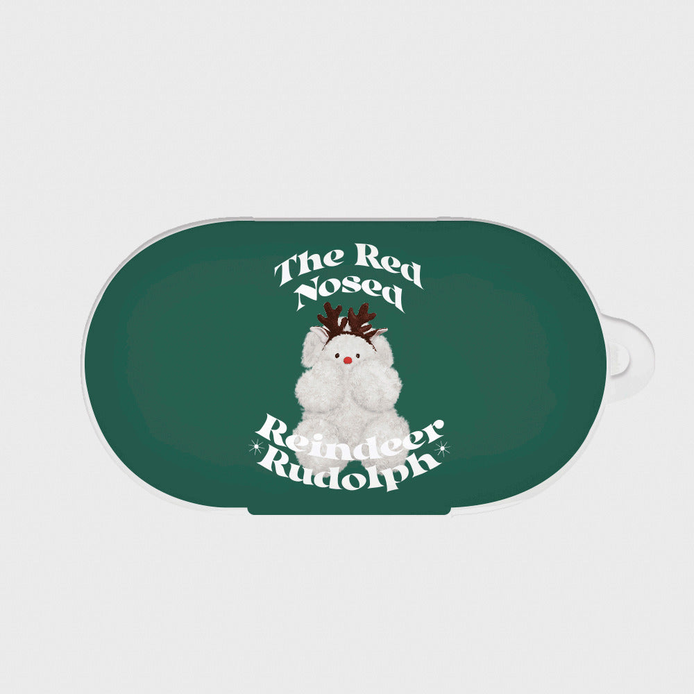 ｜THENINEMALL｜ 베이직 루돌프뽀꾸 Buds, Buds Plus Case