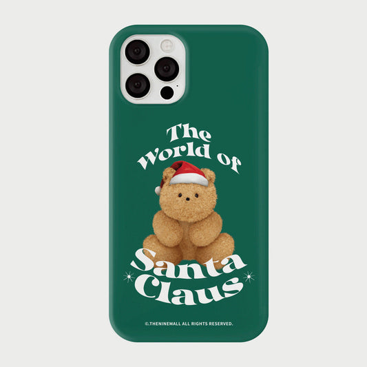 ｜THENINEMALL｜ 베이직 산타구미 Hard Phone Case (3 types)