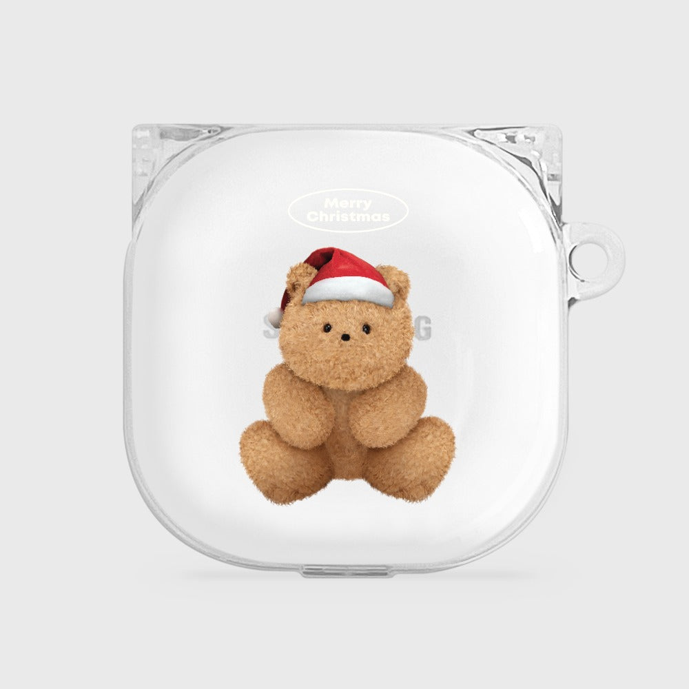｜THENINEMALL｜ 베이직 산타구미 Buds Live Clear Case