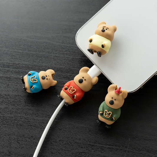 ｜Dinotaeng｜ Quokka in School Cable Protector (4Types)