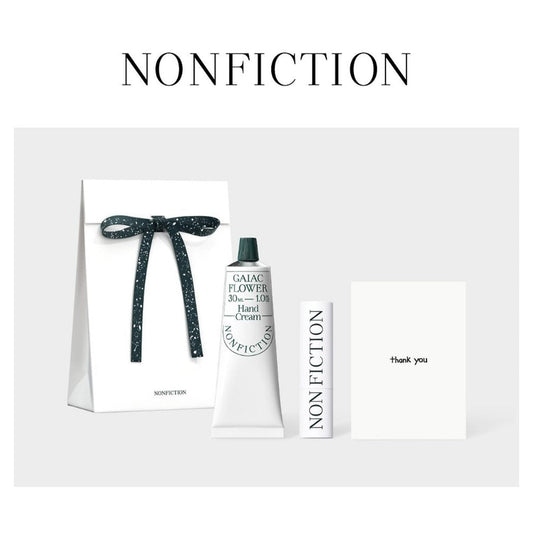｜NONFICTION｜ Hand Cream 30ml + Vegan Lip Balm 3.5G Gift Set