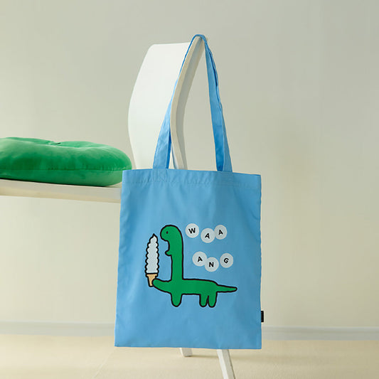 ｜JOGUMAN STORE｜ Brachio Runaway Eco Bag (Blue)