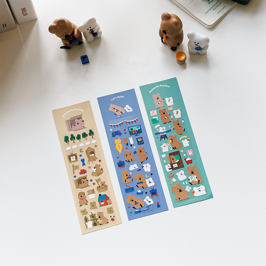 ｜Dinotaeng｜ Removable Stickers (6Types)