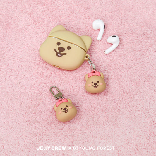 ｜YOUNG FOREST｜ Ribbon Quokka Face Keyring