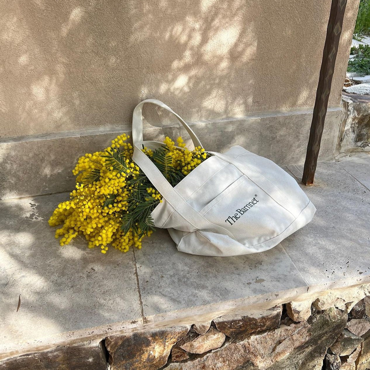 ｜the Barnnet｜ Ivory Canvas Gardening Tote Bag (PRE-ORDER)