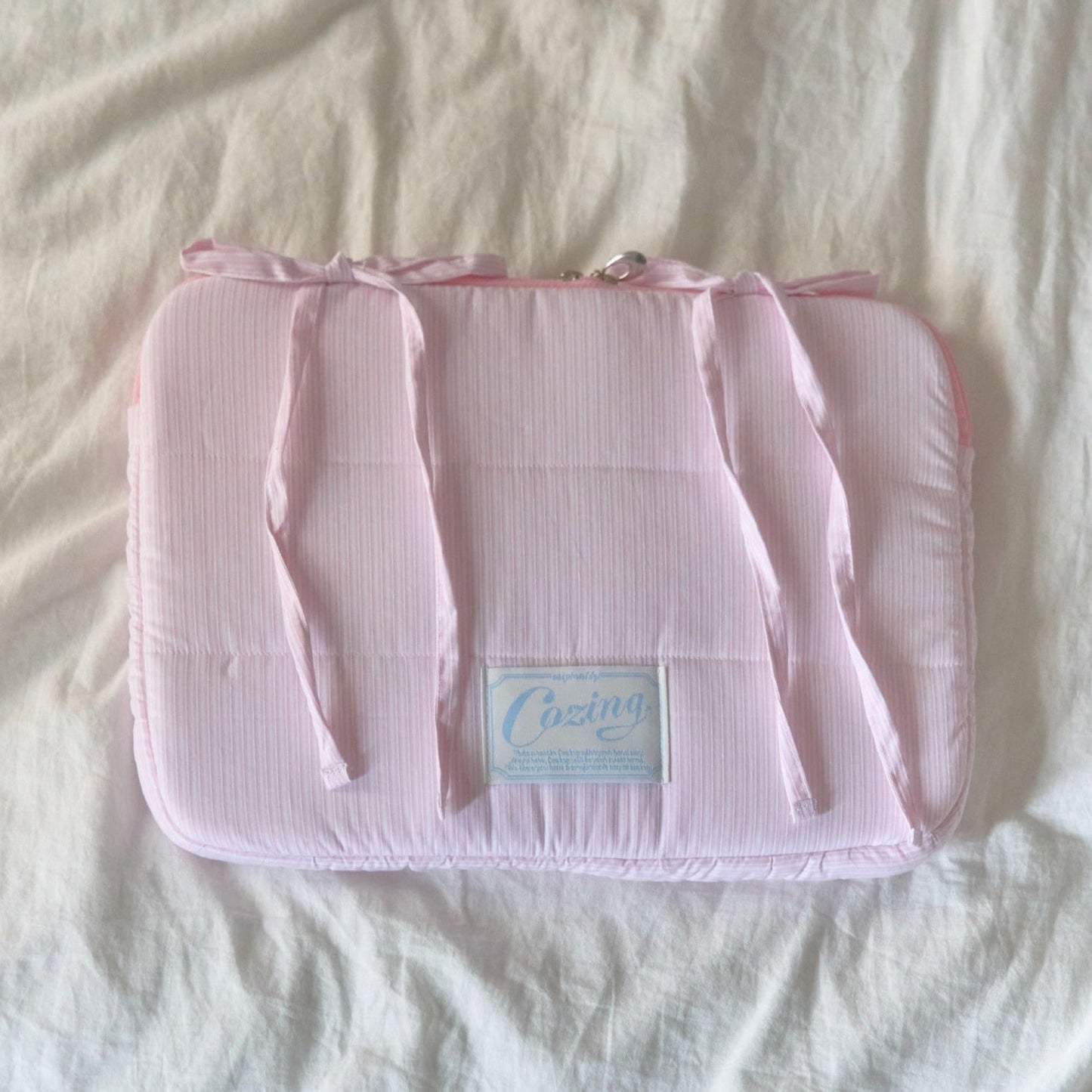 ｜COZING｜ Bedding Notebook Pouch (Light Pink) (PRE-ORDER)